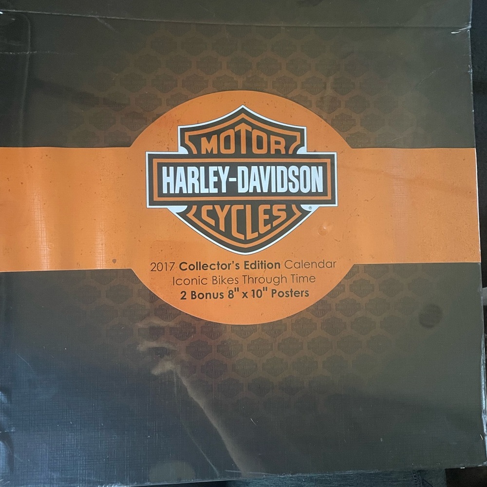 Harley-Davidson 2017 Collector's Calendar Sealed